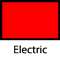 Электрический красный