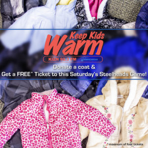 Intermountain Gas Keep Kids Warm Steelheads Game