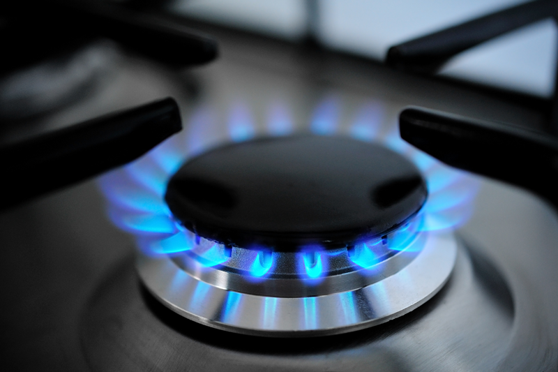 ¿Es seguro cocinar con gas natural?