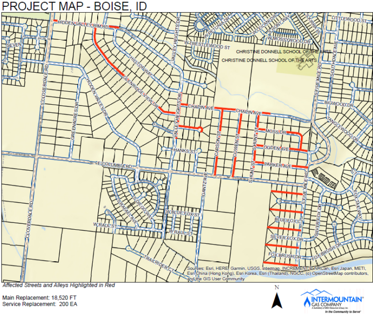 Boise Project Map Boise Project Map